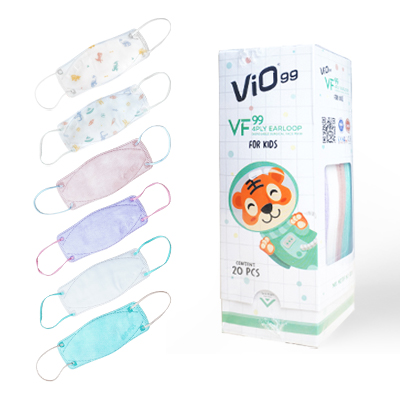 Vio Vf99 Kids Mask 4 Ply Earloop 20-S